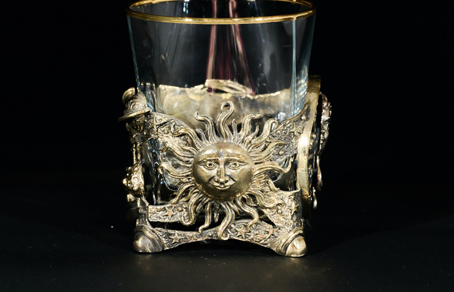 Стакан для виски Зодиак  "Близнецы"  1 шт.  в подарочном кейсе с художественным оформлением 310 мл - фото №6