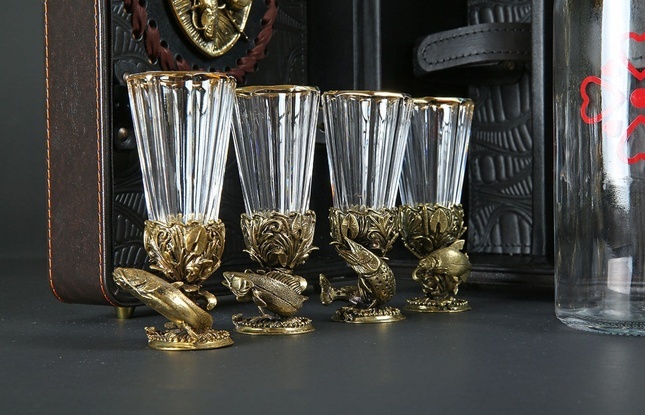 Кейс для алкоголя Арт-Мастер 9 "Рыбалка" - фото №5