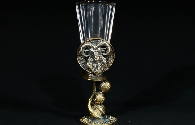 Набор лафитников для водки «Знаки Зодиака Овен» (2 шт.) в подарочном футляре c художественным оформлением 50 мл - фото №6