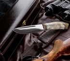 Подарочный туристический нож «Беркут» сталь 95Х18 в футляре - фото №1
