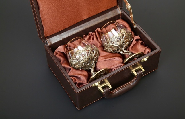 Бокал  для коньяка "Листва" 330 мл - фото №7