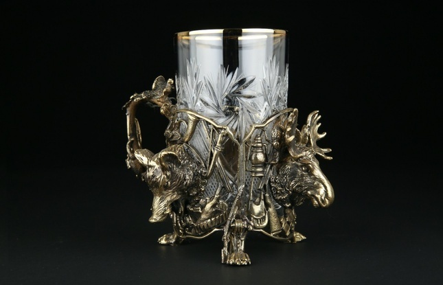 Подстаканник «Охота» 250 мл - фото №2