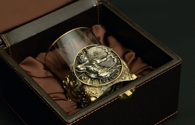 Стакан для виски Зодиак "Стрелец"  1 шт.  в подарочном кейсе с художественным оформлением 310 мл - фото №3