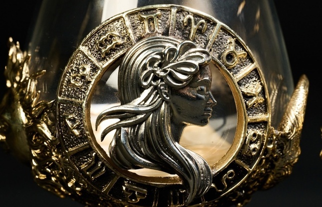 Бокал для коньяка Зодиак " Дева"  1 шт.  в подарочном футляре с художественным оформлением  430 мл - фото №6