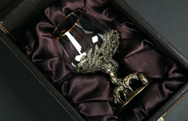 Бокал для коньяка «Витязь на распутье» 430 мл - фото №6