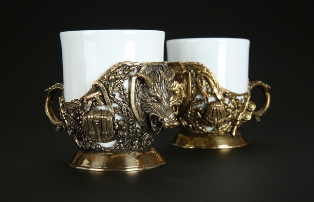 Чашка для кофе "Трофейный Кабан" 200 мл - фото №10