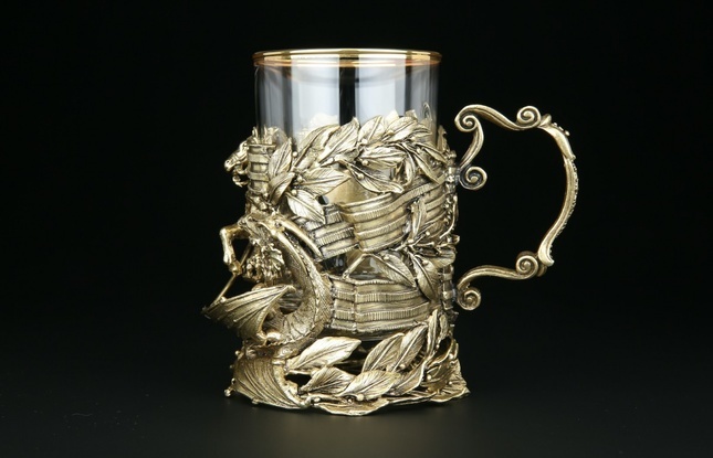 Подстаканник «Георгий Победоносец» 250 мл - фото №8