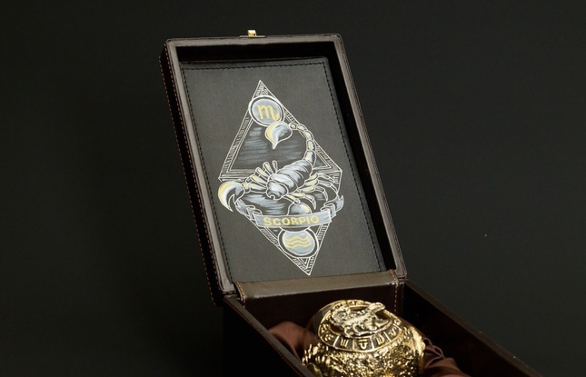 Бокал для коньяка Зодиак "Скорпион"  1 шт.  в подарочном футляре с художественным оформлением  430 мл - фото №2