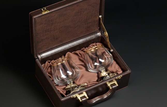 Бокал для коньяка "Рыбалка" эконом 430 мл - фото №15