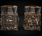 Подарочный набор стаканов для виски   Охота   6 шт. 310 мл в подарочном кейсе  с художественным оформлением - фото №4