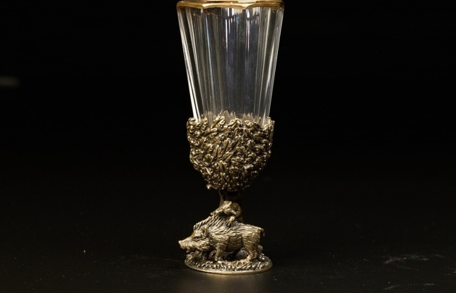 Набор рюмок-лафитников «Русский Лес»  50 мл - фото №1