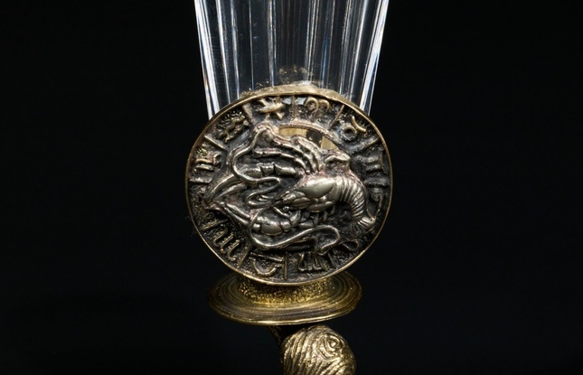 Набор лафитников для водки Знаки зодиака «Рак» 50 мл - фото №3