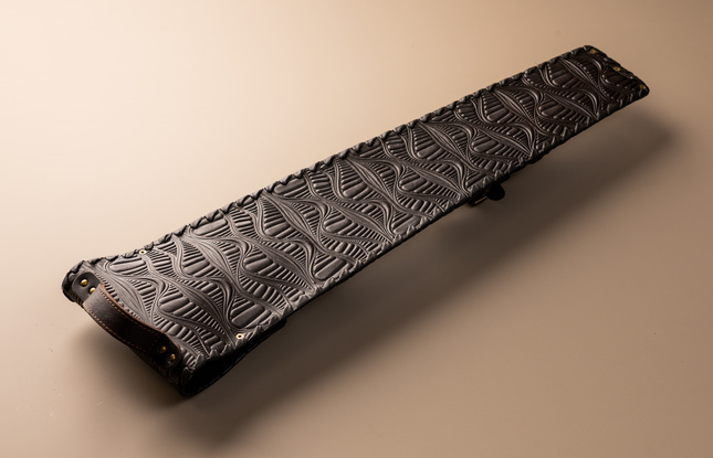 Чехол широкий тисненный  накладка 3D вилка + нож - фото №1