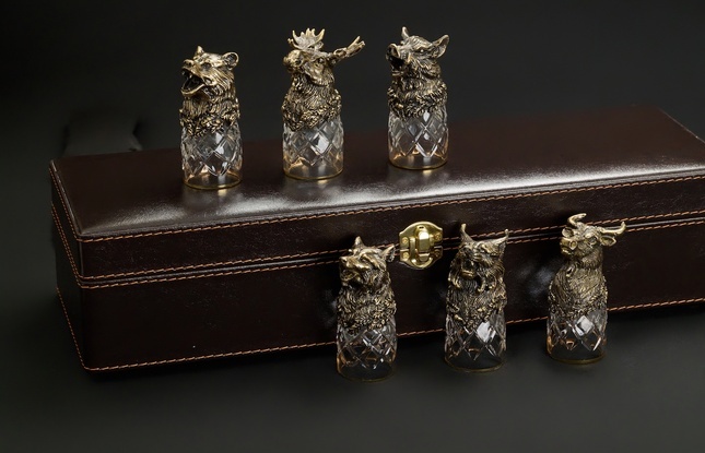 Набор стопок "Звери Могучие" - фото №12