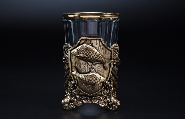 Набор рюмок «Трофейная Рыбалка» 50 мл - фото №5