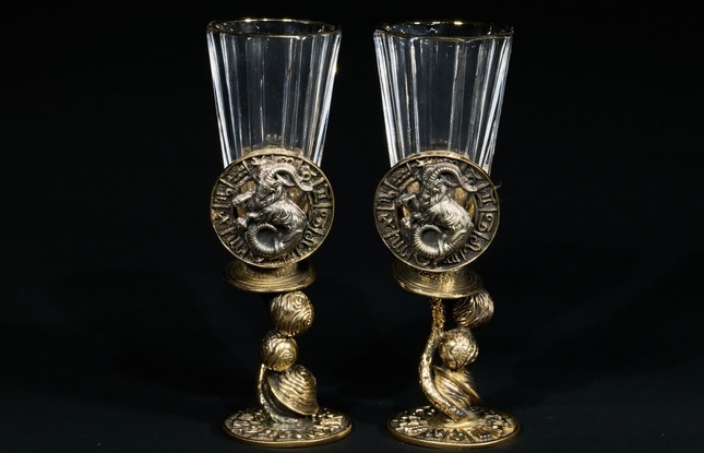 Набор лафитников для водки Знаки зодиака «Козерог» 50 мл