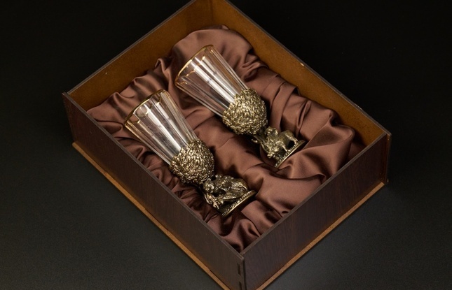 Набор рюмок-лафитников «Русский Лес»  50 мл - фото №22