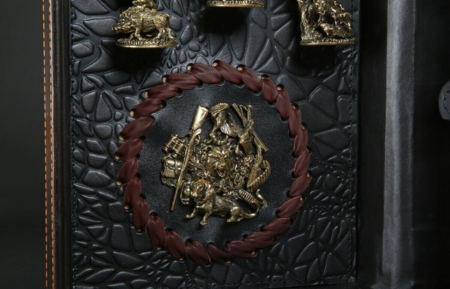 Кейс для алкоголя Арт-Мастер 14 "Русский лес" - фото №6