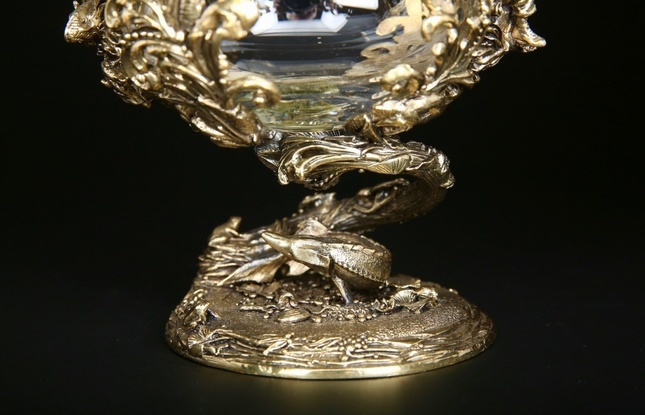 Бокал для коньяка «Рыбалка Элит» Стерлядь 430 мл - фото №1