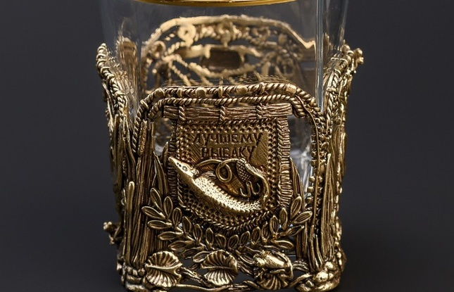 Стакан для виски «Рыбалка» 310 мл - фото №2
