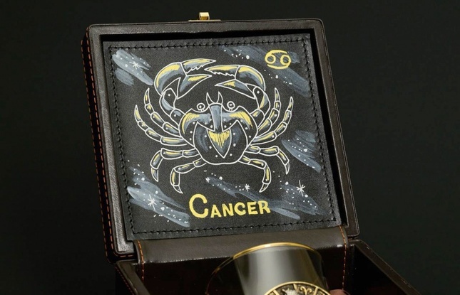 Стакан для виски Зодиак "Рак"  1 шт.  в подарочном кейсе с художественным оформлением 310 мл - фото №2