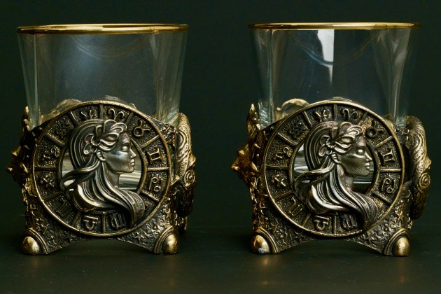 Стакан для виски Зодиак "Дева"