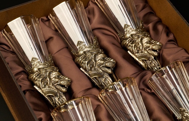 Набор рюмок-лафитников «Лев» 50 мл - фото №20