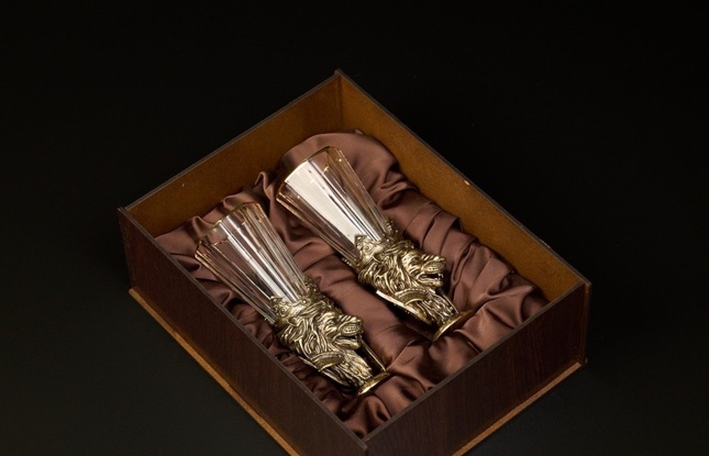 Набор рюмок-лафитников «Лев» 50 мл - фото №15