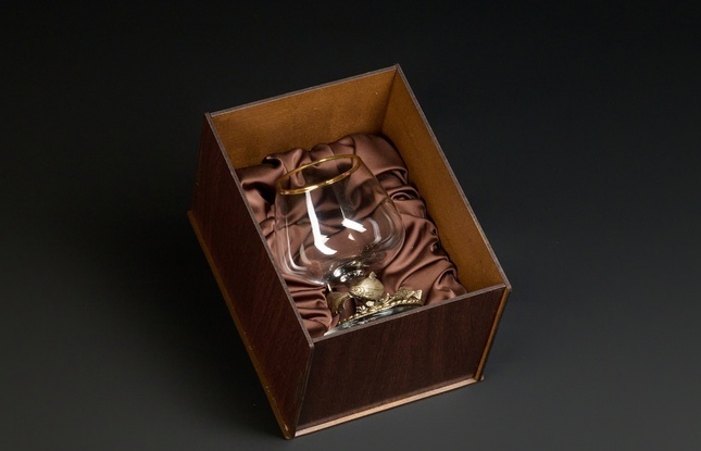 Бокал для коньяка "Рыбалка" эконом 430 мл - фото №13