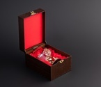 Бокал для коньяка «Охота на лося» в подарочной коробке