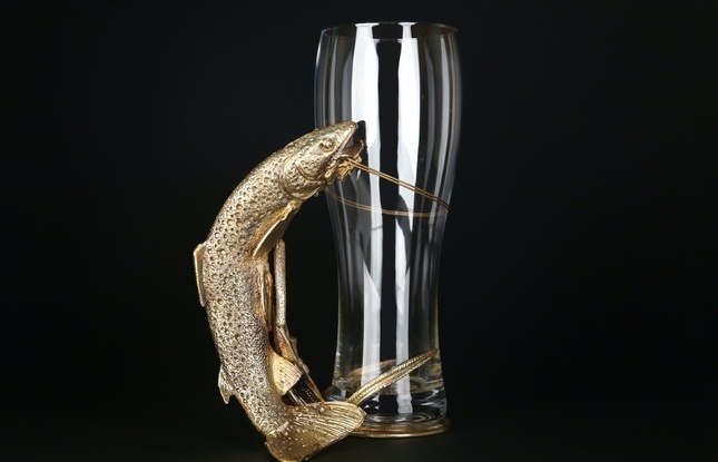 Пивной бокал «Рыба Форель» - фото №1