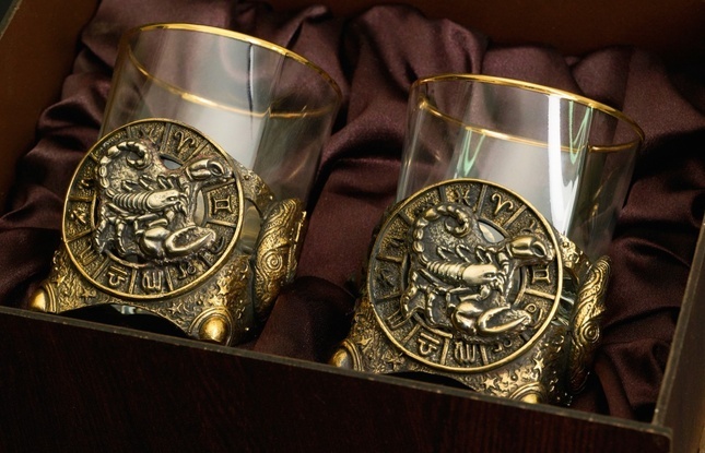 Стакан для виски Зодиак «Скорпион» 430 мл - фото №6