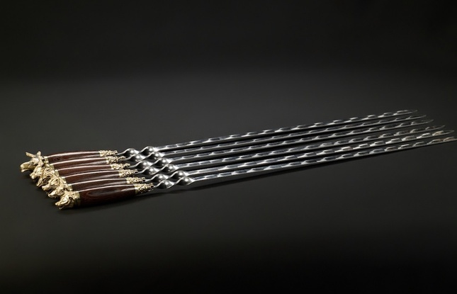 Шампуры ручной работы  «Звери Лесные» - фото №7