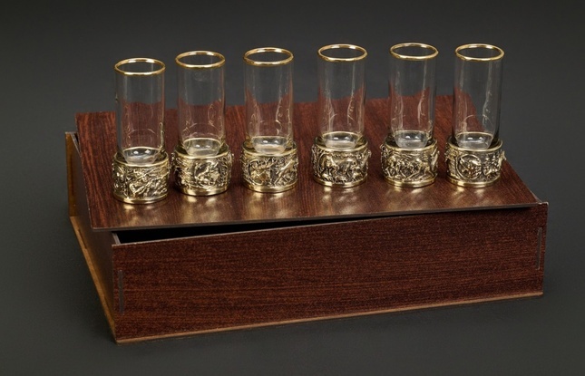 Набор стопок патронов "Охота" - фото №5