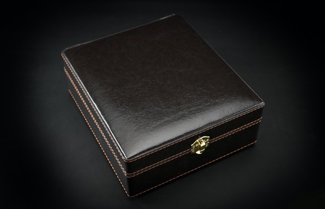 Набор стопок патрон  "Охота""  50 мл 3 шт  в подарочном футляре с художественным оформлением - фото №3