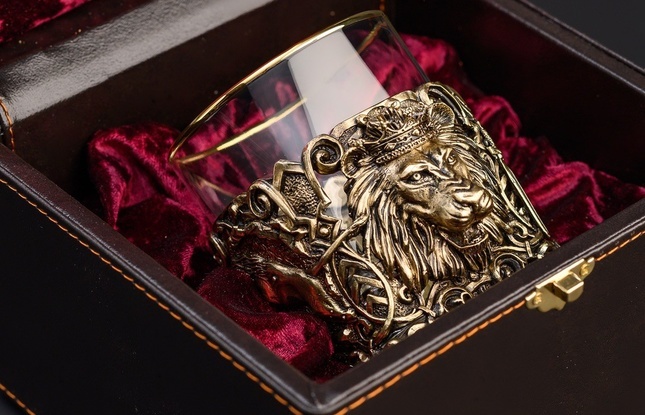 Стакан для виски «Лев» 310 мл - фото №2