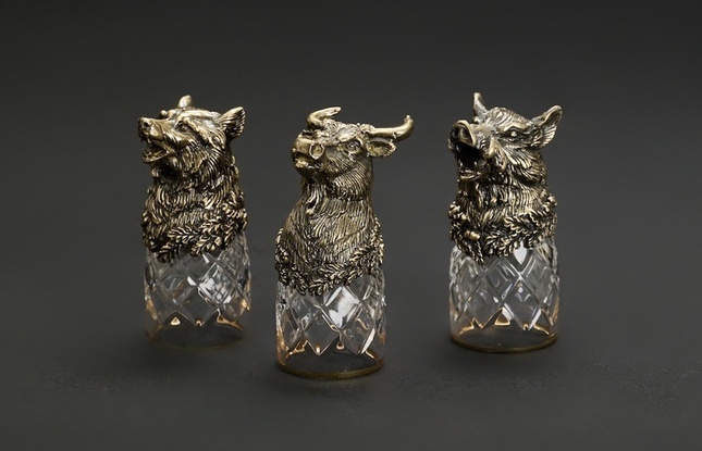 Набор стопок "Звери Могучие" - фото №1