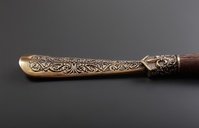 Ложка для обуви  "Бык бюст" - фото №6