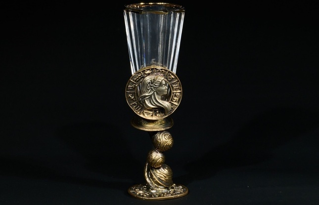 Набор лафитников для водки «Знаки Зодиака Дева» (2 шт.) в подарочном футляре c художественным оформлением 50 мл - фото №6