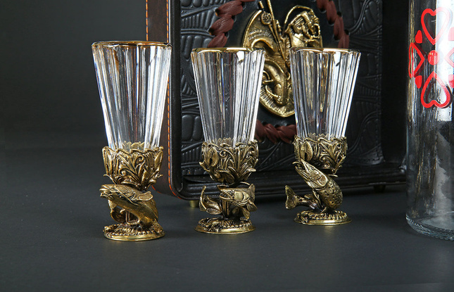 Кейс для алкоголя Арт-Мастер 8 "Рыбалка" - фото №4