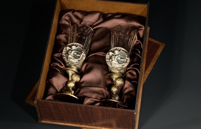 Набор лафитников  для водки Знаки зодиака «Стрелец» 50мл - фото №4