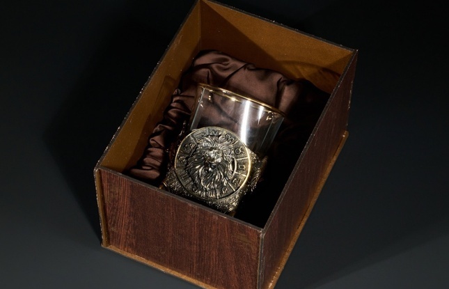 Стакан для виски Зодиак  "Лев"  - фото №5