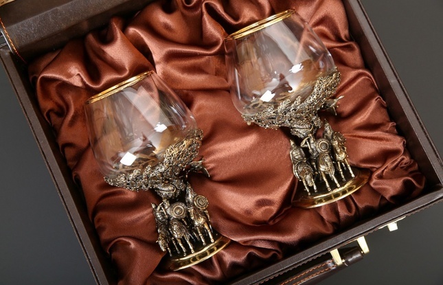 Бокал для коньяка «Три богатыря» 430 мл - фото №13