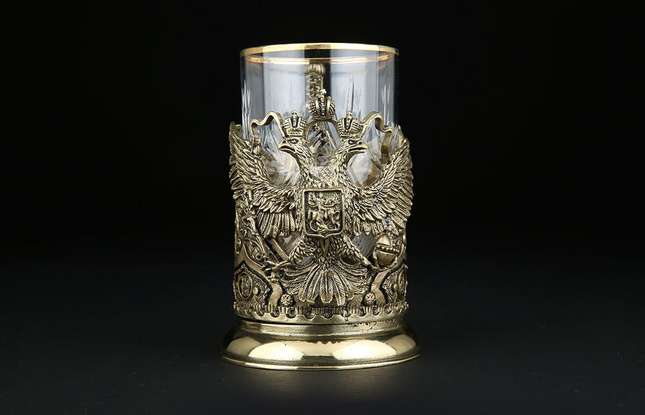 Подстаканник «Герб России VIP» - фото №16