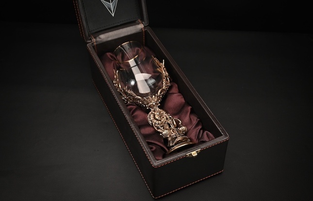 Бокал для вина "Гороскоп Весы"  1 шт.  в подарочном футляре с художественным оформлением  430 мл - фото №1