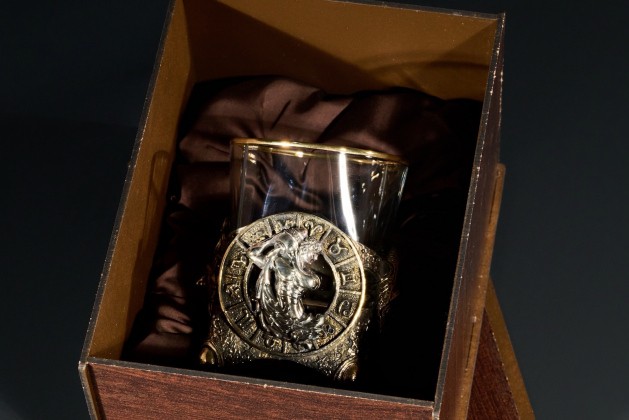 Стакан для виски Зодиак  "Водолей" 1 шт в подарочной коробке