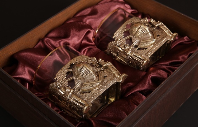 Набор стаканов для  виски "Рыцарь" 310 мл - фото №3