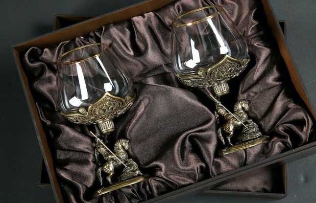 Бокал для коньяка «Георгий Победоносец» 430 мл - фото №6