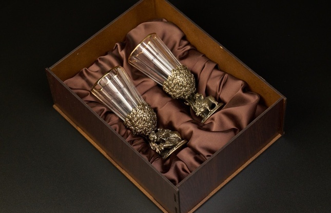 Набор рюмок-лафитников «Русский Лес»  50 мл - фото №29