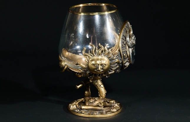 Бокал для коньяка Зодиак «Рыбы» 430 мл - фото №4